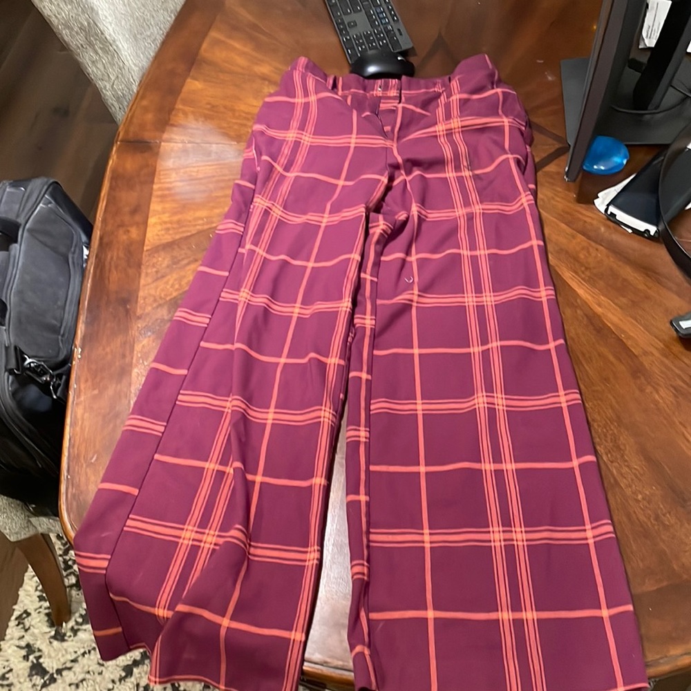 High waist flare pants